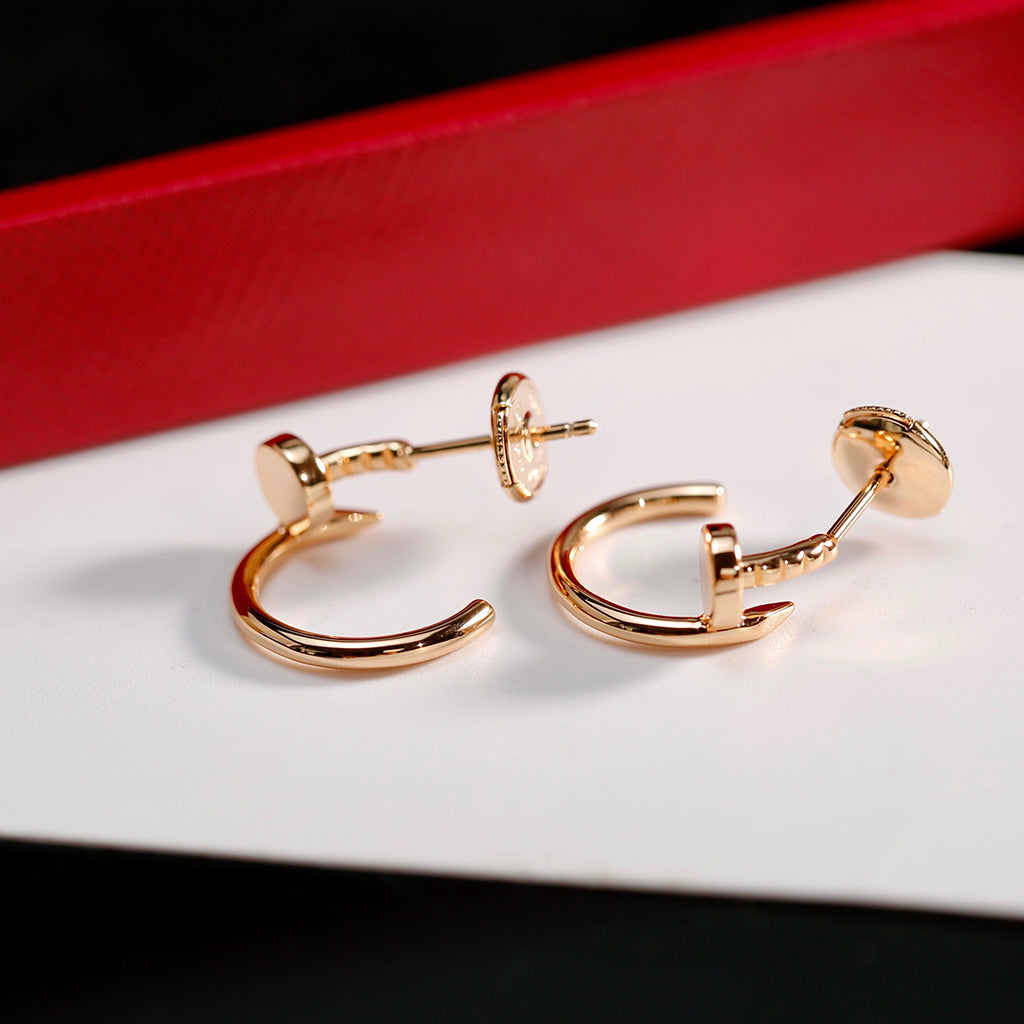 [CharmAmor]JUSTE NO DIAMOND SMALL EARRINGS