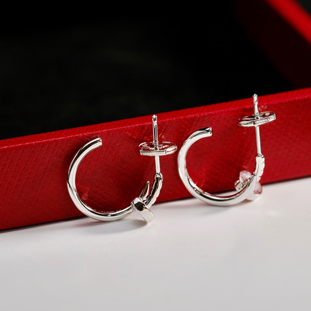 [CharmAmor]JUSTE NO DIAMOND SMALL EARRINGS
