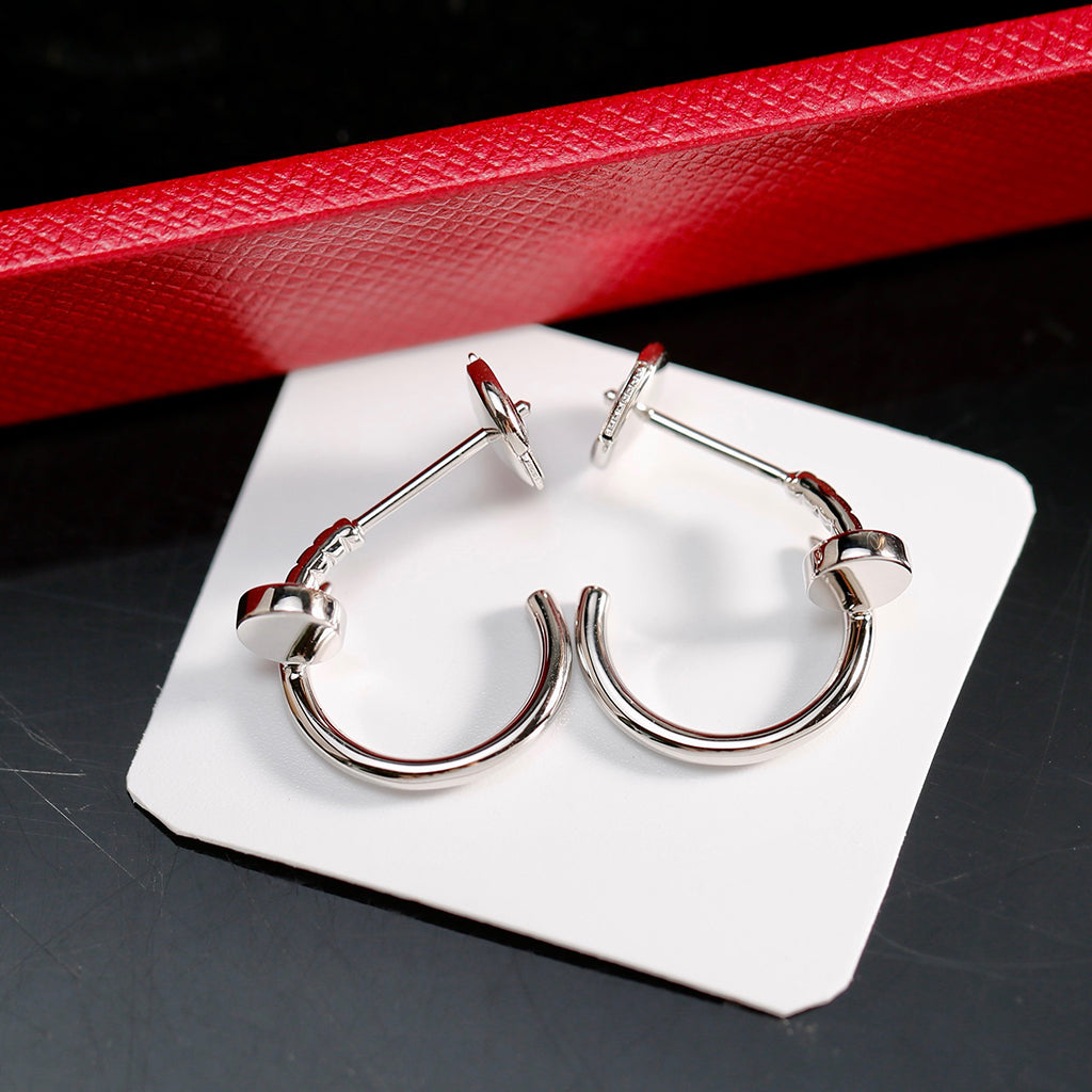 [CharmAmor]JUSTE NO DIAMOND SMALL EARRINGS