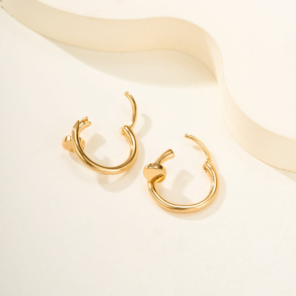 [CharmAmor]JUSTE NO DIAMOND MINI EARRINGS