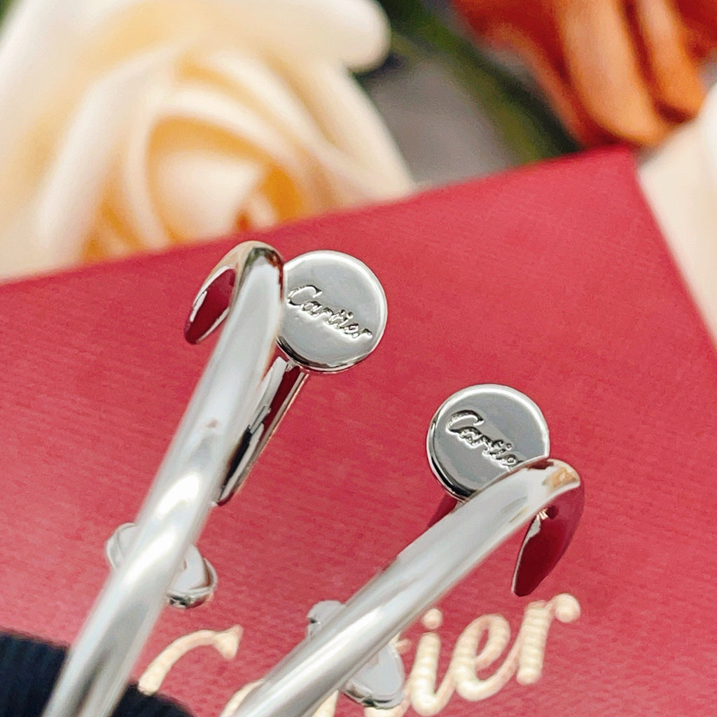 [CharmAmor]JUSTE NO DIAMOND LARGE EARRINGS