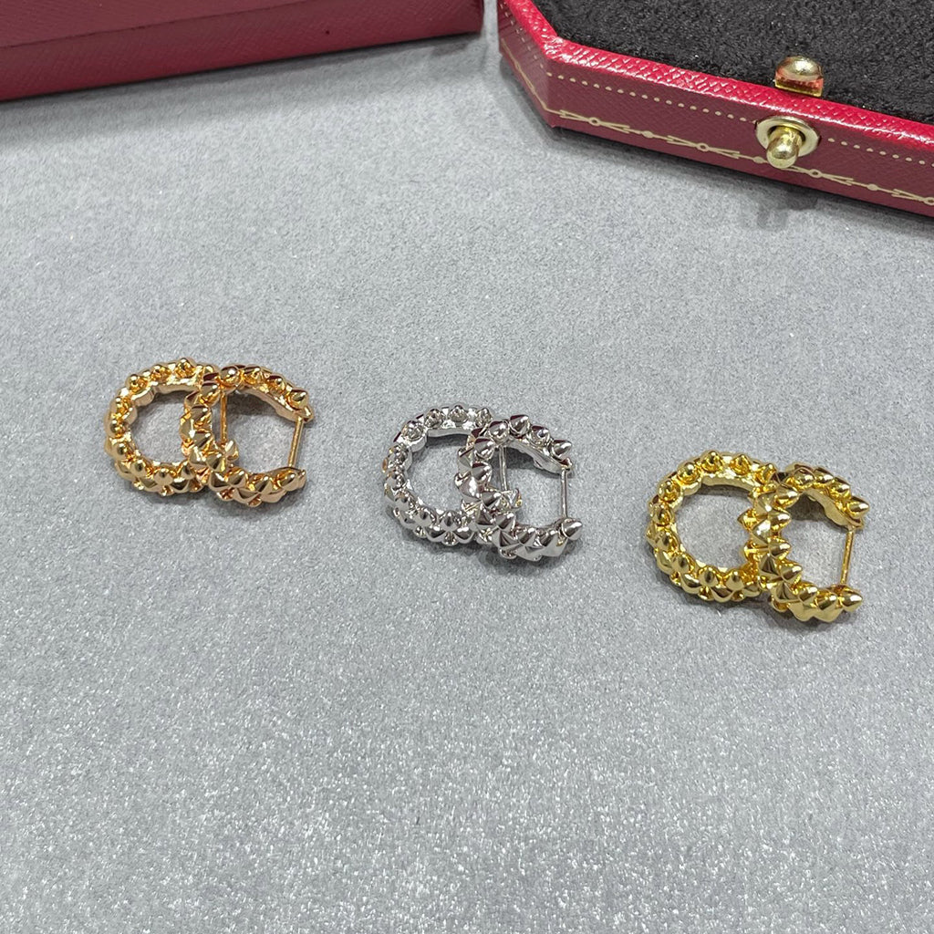 [CharmAmor]CLASH MINI HOOP EARRINGS