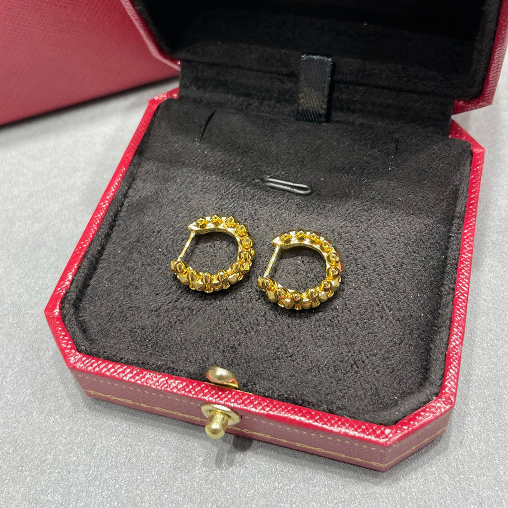 [CharmAmor]CLASH MINI HOOP EARRINGS