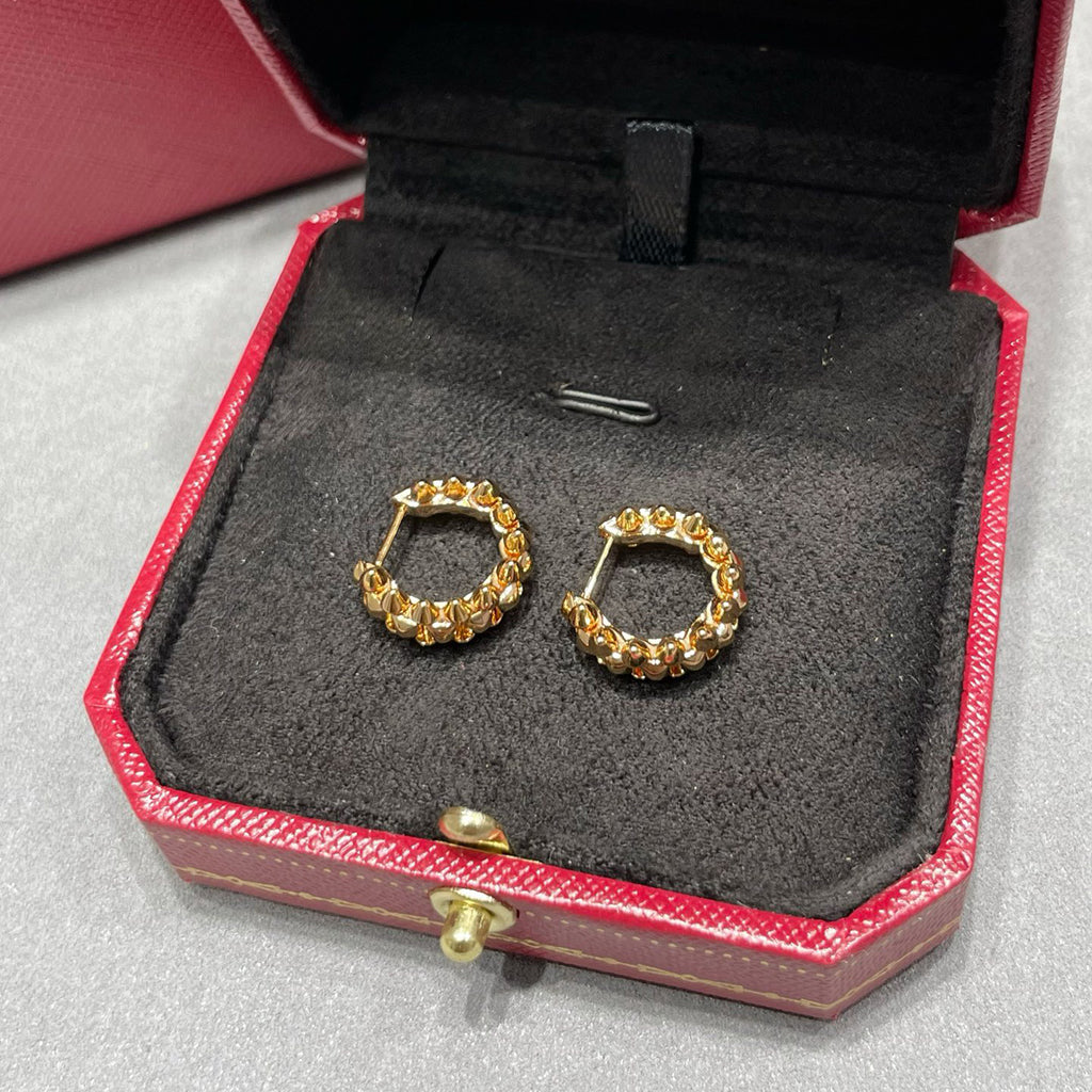 [CharmAmor]CLASH MINI HOOP EARRINGS