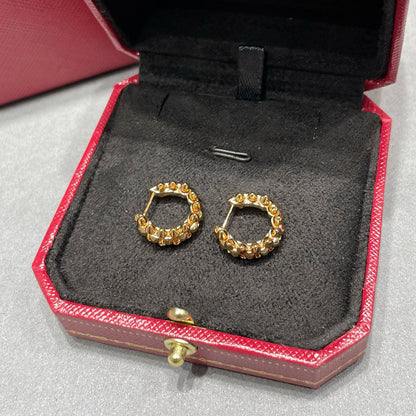 [CharmAmor]CLASH MINI HOOP EARRINGS