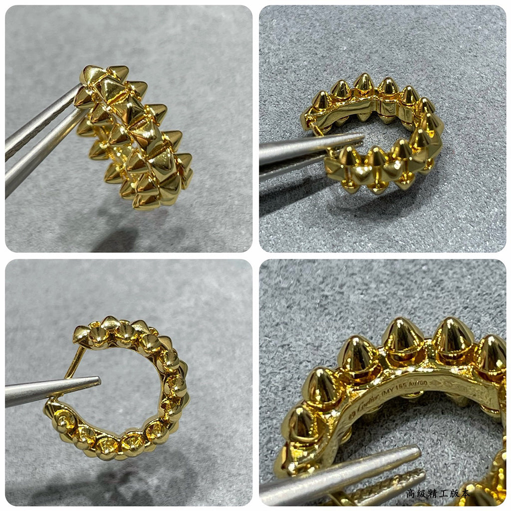 [CharmAmor]CLASH MINI HOOP EARRINGS