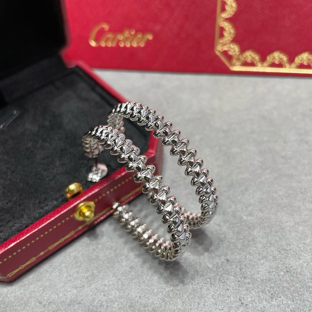[CharmAmor]CLASH HOOP LARGE EARRINGS