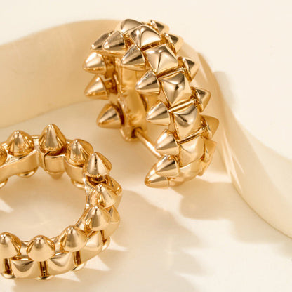 [CharmAmor]CLASH MINI HOOP EARRINGS