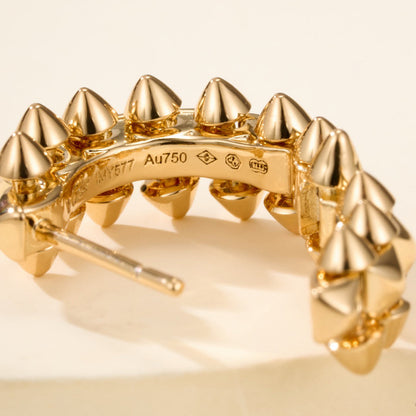 [CharmAmor]CLASH MINI HOOP EARRINGS
