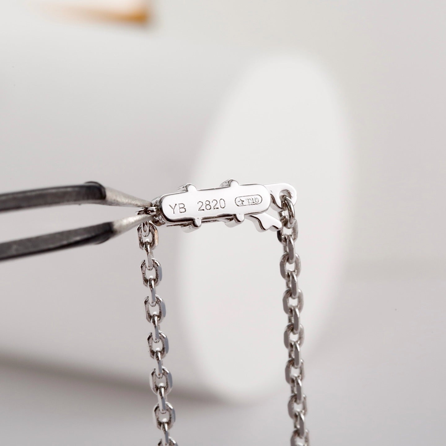 [CharmAmor]LOVE NECKLACE 16MM  FULL DIAMOND