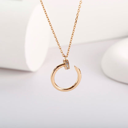 [CharmAmor]JUSTE NECKLACE FULL DIAMOND