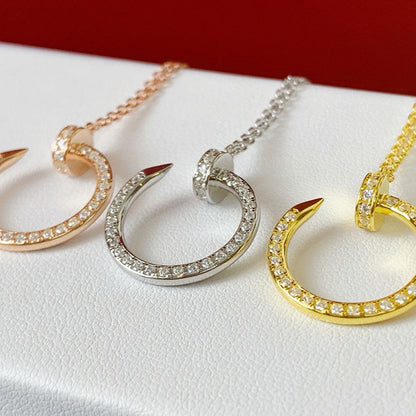 [CharmAmor]JUSTE NECKLACE FULL DIAMOND