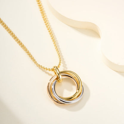 [CharmAmor]TRINITY LARGE NECKLACE