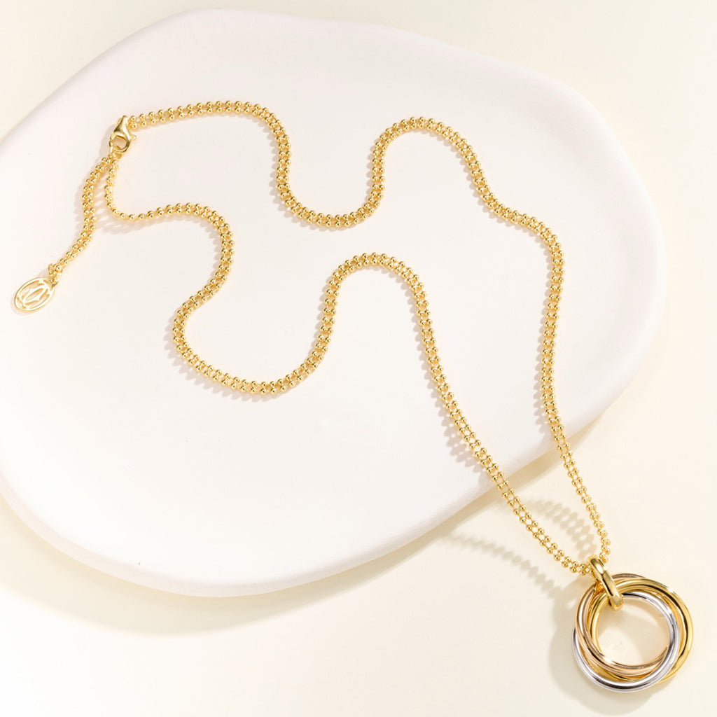 [CharmAmor]TRINITY LARGE NECKLACE
