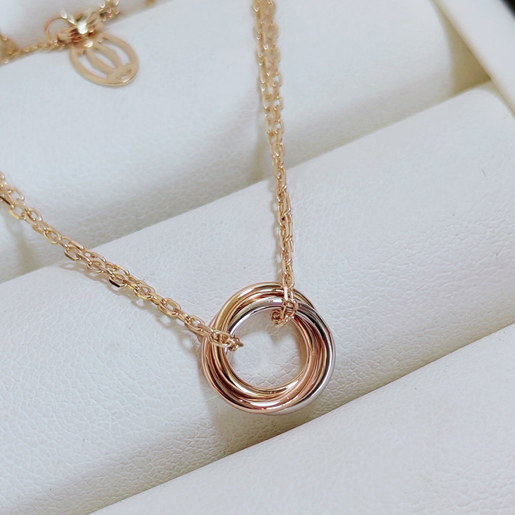 [CharmAmor]TRINITY MINI NECKLACE