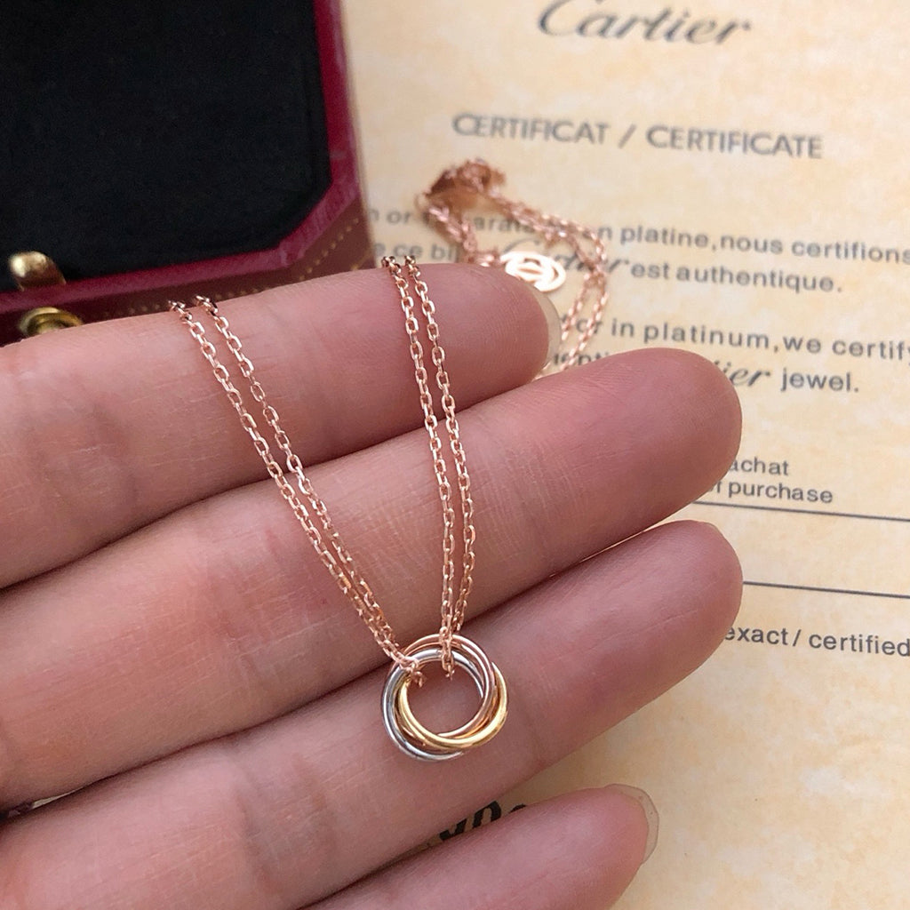 [CharmAmor]TRINITY MINI NECKLACE