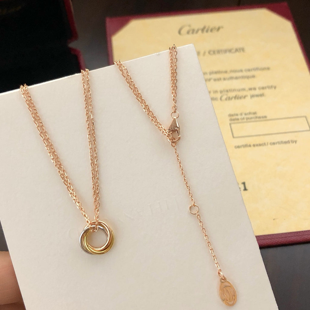 [CharmAmor]TRINITY MINI NECKLACE