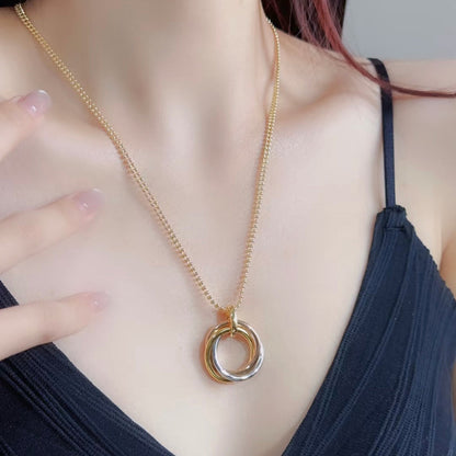 [CharmAmor]TRINITY LARGE NECKLACE