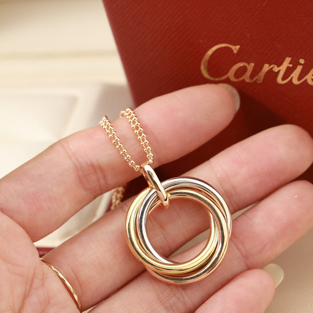 [CharmAmor]TRINITY LARGE NECKLACE