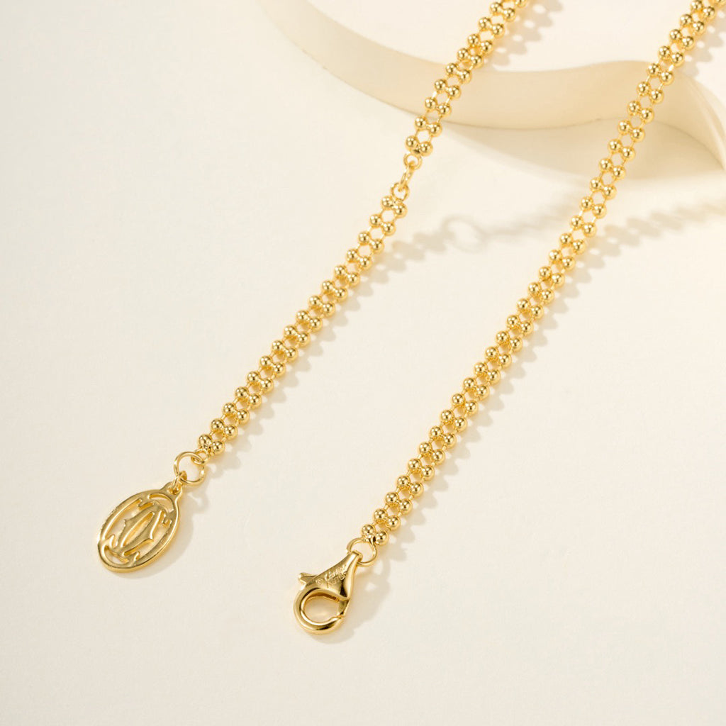 [CharmAmor]TRINITY LARGE FULL DIAMOND  NECKLACE