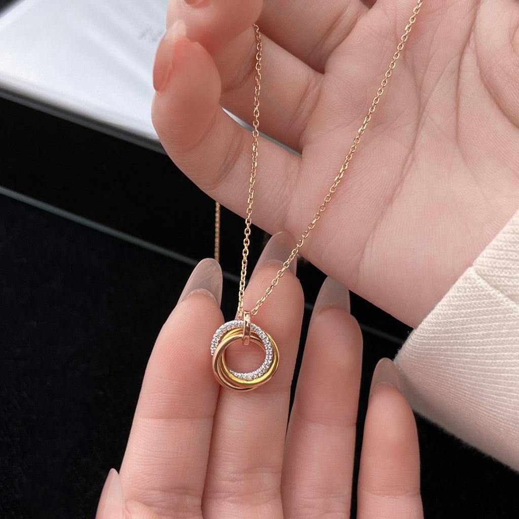 [CharmAmor]TRINITY SMALL NECKLACE