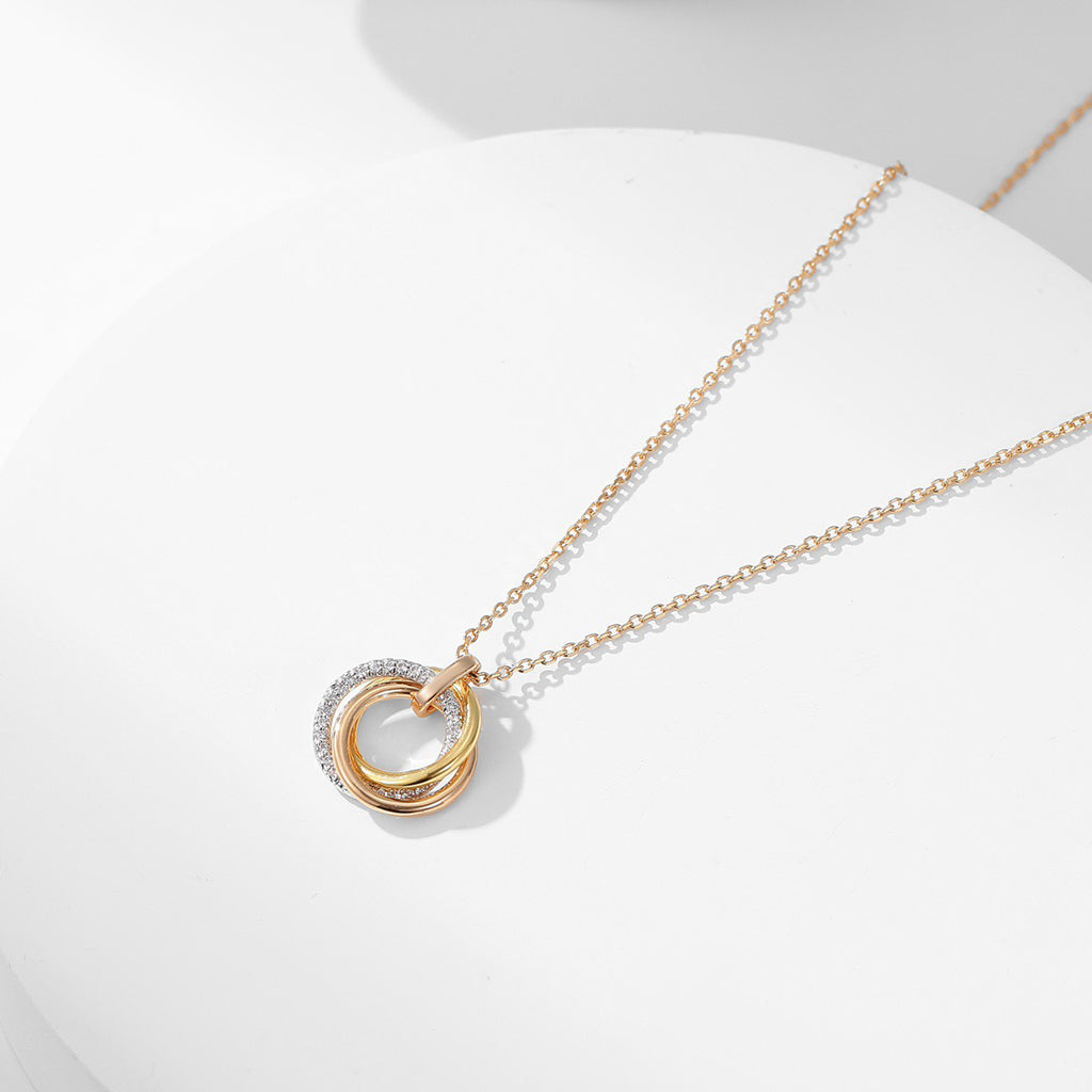 [CharmAmor]TRINITY SMALL NECKLACE