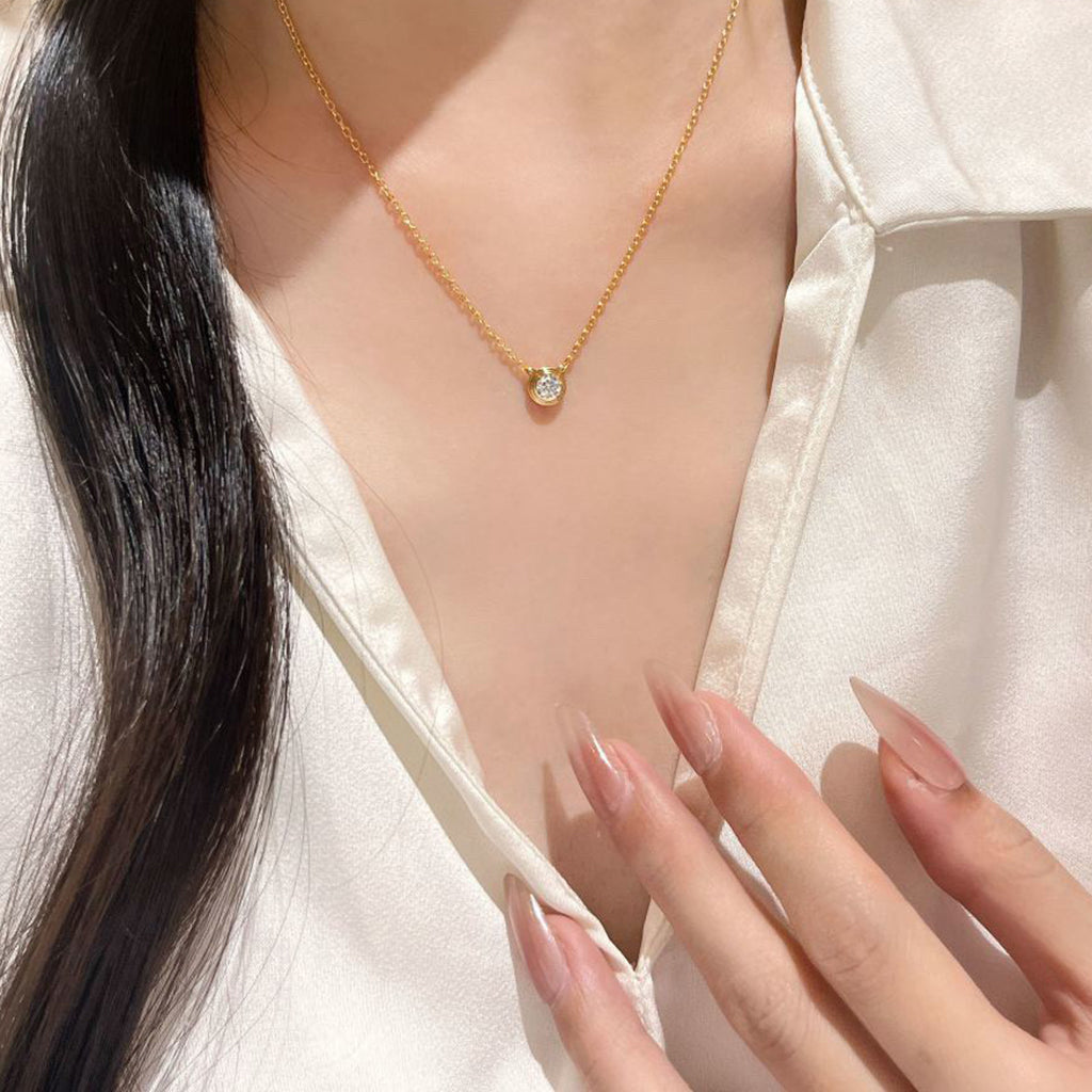 [CharmAmor]DAMOUR DIAMOND NECKLACE