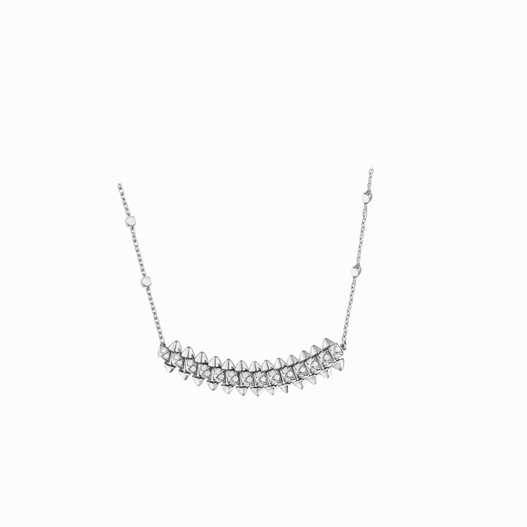 [CharmAmor]CLASH  SMALL FULL DIAMOND NECKLACE