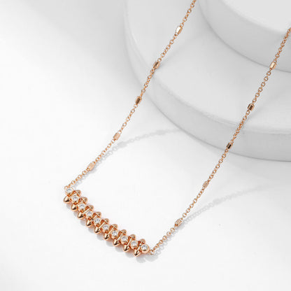 [CharmAmor]CLASH  MEDIUM DIAMOND NECKLACE