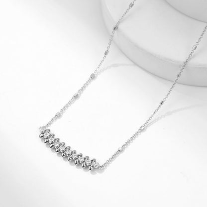 [CharmAmor]CLASH  MEDIUM DIAMOND NECKLACE