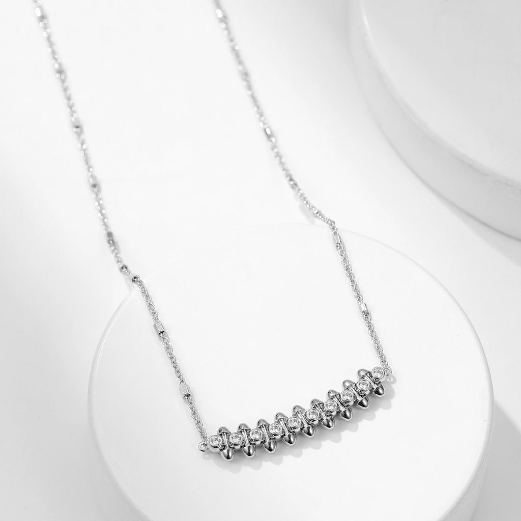 [CharmAmor]CLASH  MEDIUM DIAMOND NECKLACE