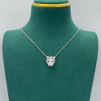 [CharmAmor]PANTHERE FULL DIAMOND NECKLACE
