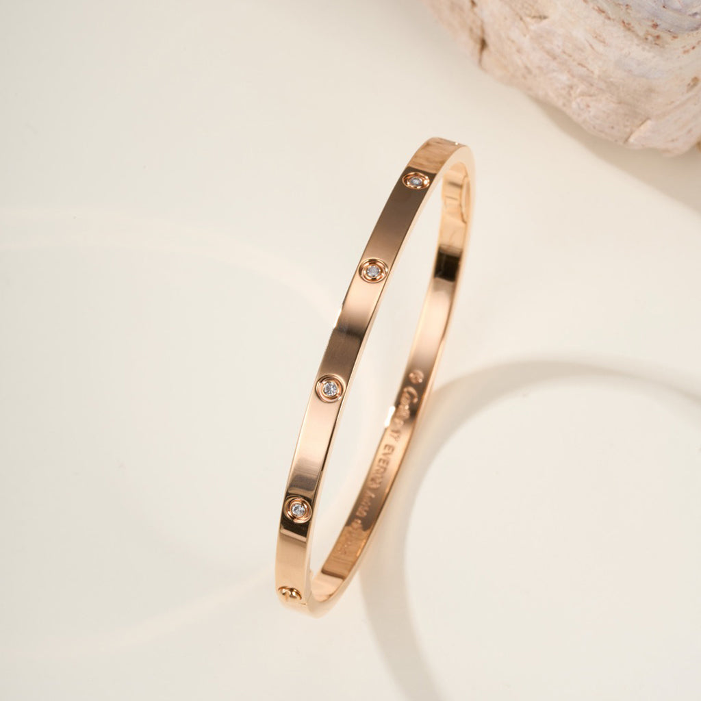 [CharmAmor]LOVE BRACELET 3.65MM 10 DIAMONDS