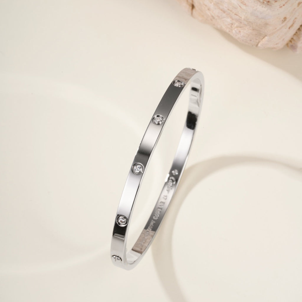 [CharmAmor]LOVE BRACELET 3.65MM 10 DIAMONDS