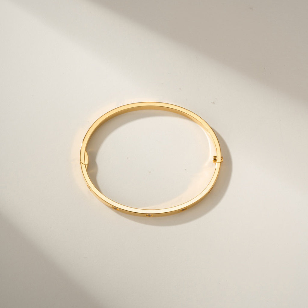 [CharmAmor]LOVE BRACELET 3.65MM 10 DIAMONDS