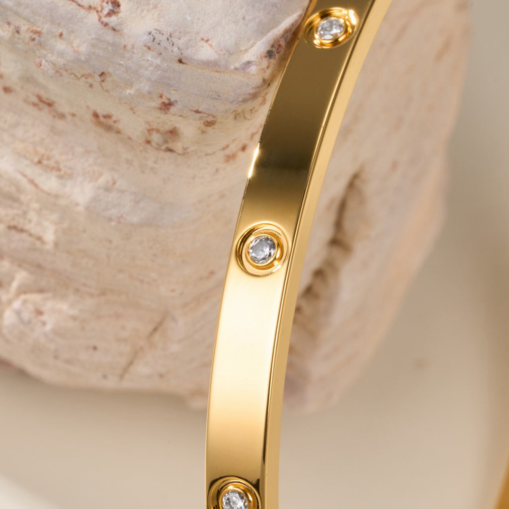 [CharmAmor]LOVE BRACELET 3.65MM 10 DIAMONDS