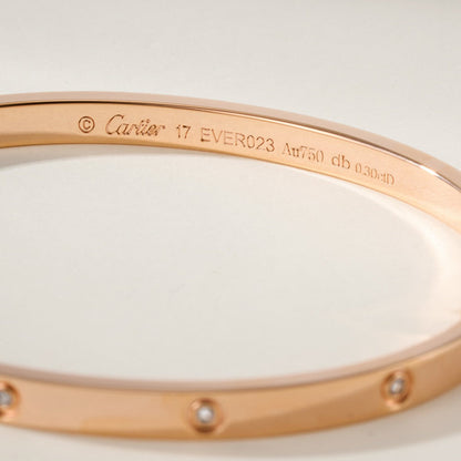 [CharmAmor]LOVE BRACELET 3.65MM 10 DIAMONDS