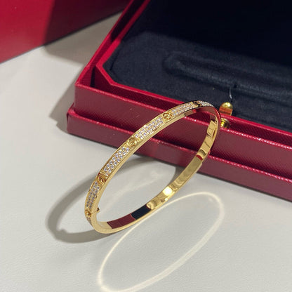 [CharmAmor]LOVE BRACELET 3.65MM DIAMOND-PAVED