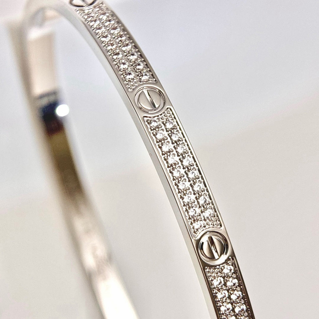 [CharmAmor]LOVE BRACELET 3.65MM DIAMOND-PAVED