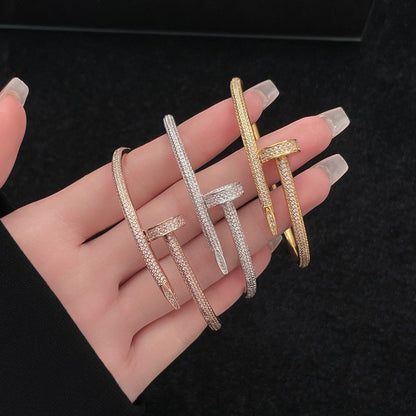 [CharmAmor]JUSTE BRACELET 3.5MM ALL DIAMONDS