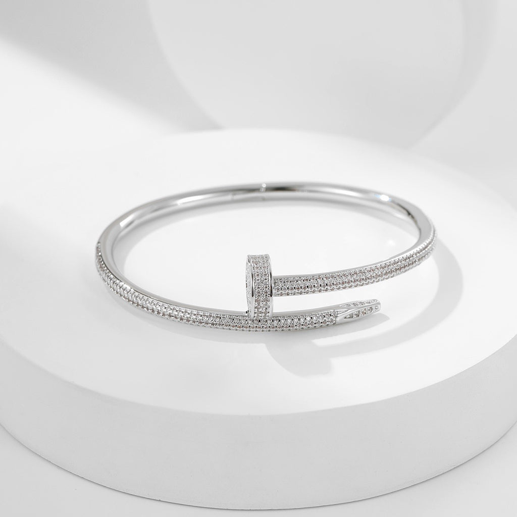 [CharmAmor]JUSTE BRACELET 3.5MM ALL DIAMONDS