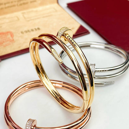 [CharmAmor]JUSTE BRACELET 3.5MM DOUBLE ROW DIAMOND