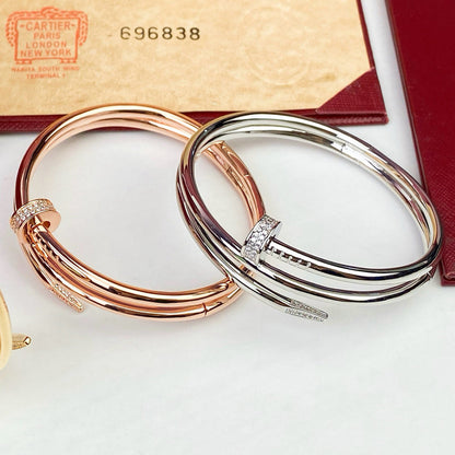[CharmAmor]JUSTE BRACELET 3.5MM DOUBLE ROW DIAMOND