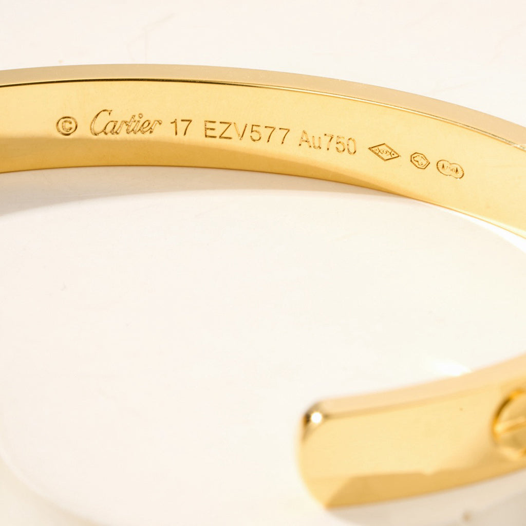 [CharmAmor]LOVE BRACELET 6.1MM OPEN CUFF