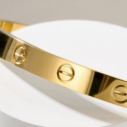 [CharmAmor]LOVE BRACELET 6.1MM OPEN CUFF