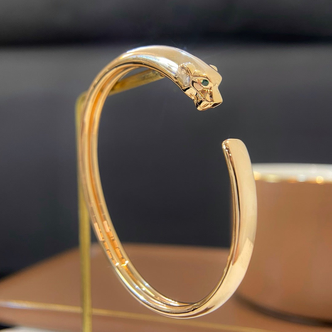 [CharmAmor]PANTHERE OPEN BRACELET