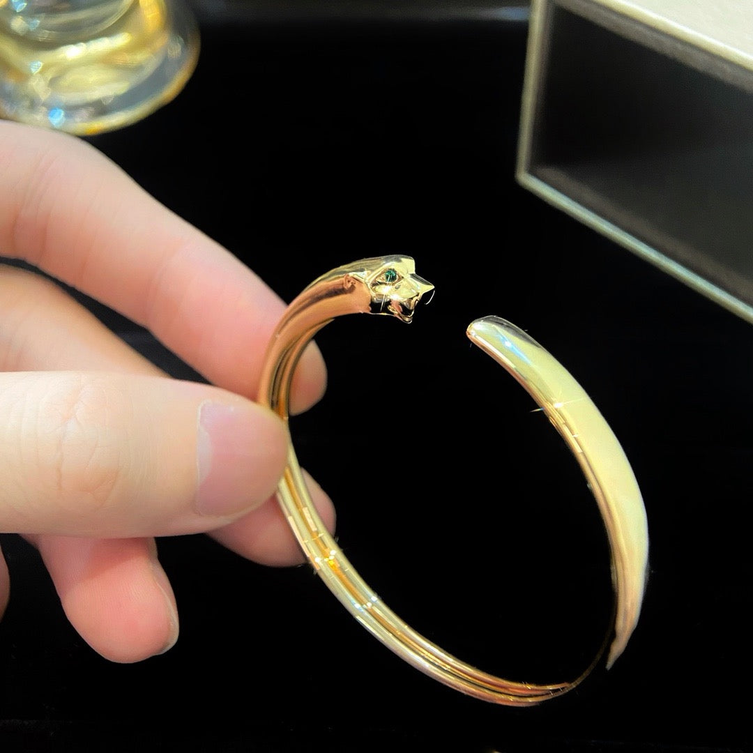 [CharmAmor]PANTHERE OPEN BRACELET