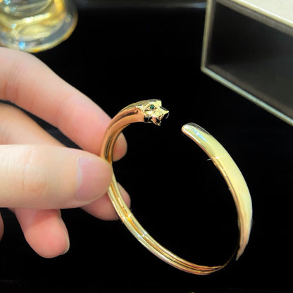 [CharmAmor]PANTHERE OPEN BRACELET