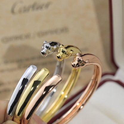 [CharmAmor]PANTHERE OPEN BRACELET