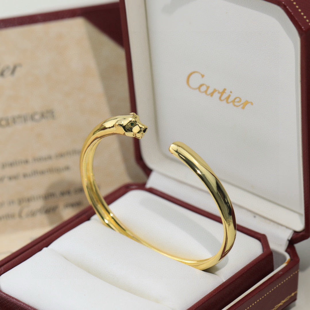 [CharmAmor]PANTHERE OPEN BRACELET